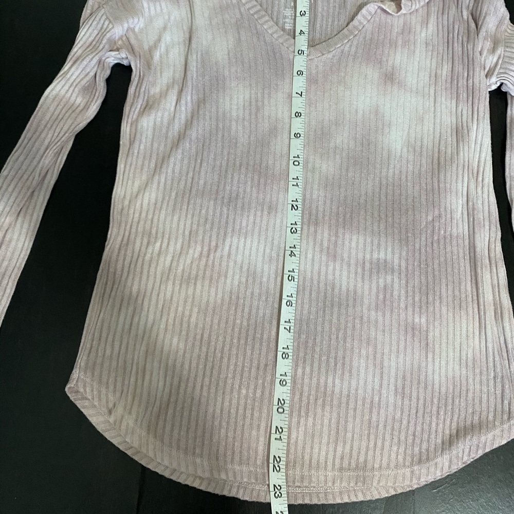 American Eagle Outfitters Pink Tie Dye Sweater - Picture 4 of 7